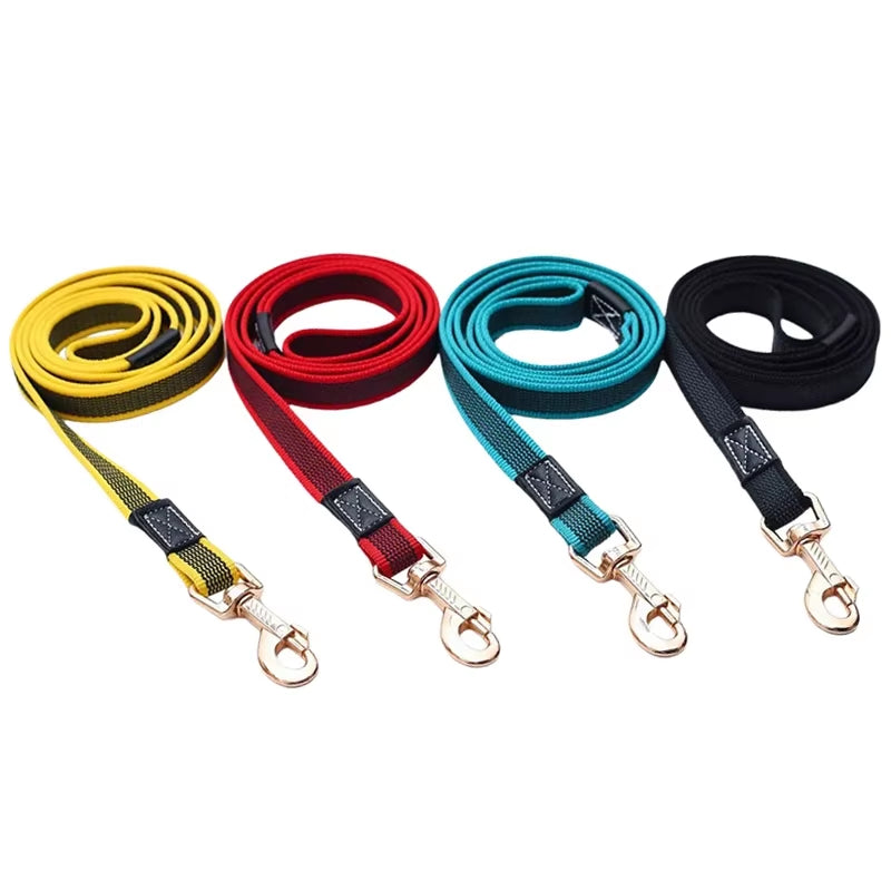 Long Dog Leash 1.5M/2M/3M/5M Big Large Pet Training Lead Rope Non Slip Walking Strap Durable Leashes Accessories Correa Perro