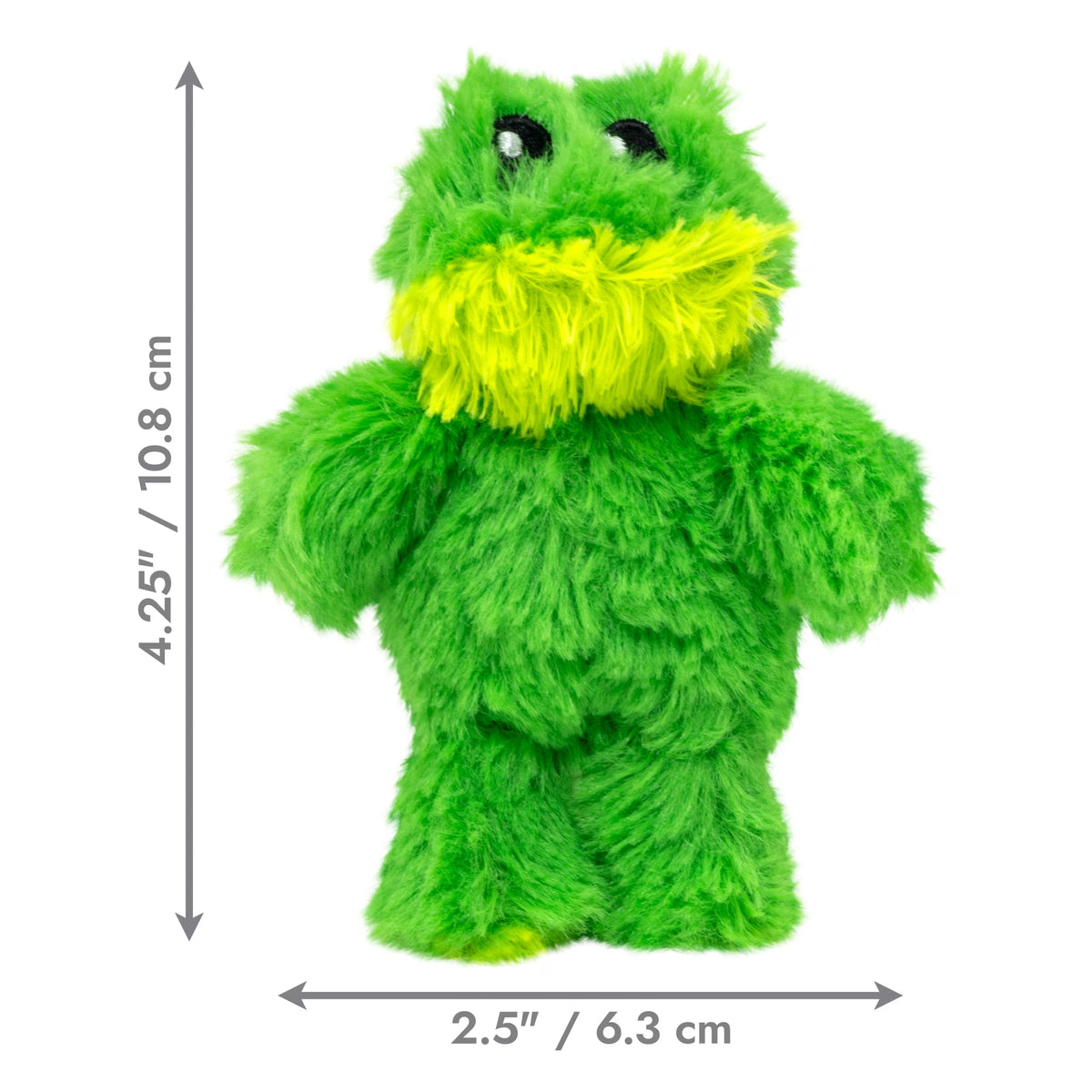 ® Dr.Noyz Dog Toy with Squeaker, Frog, XS for Dogs up to 5 Lbs