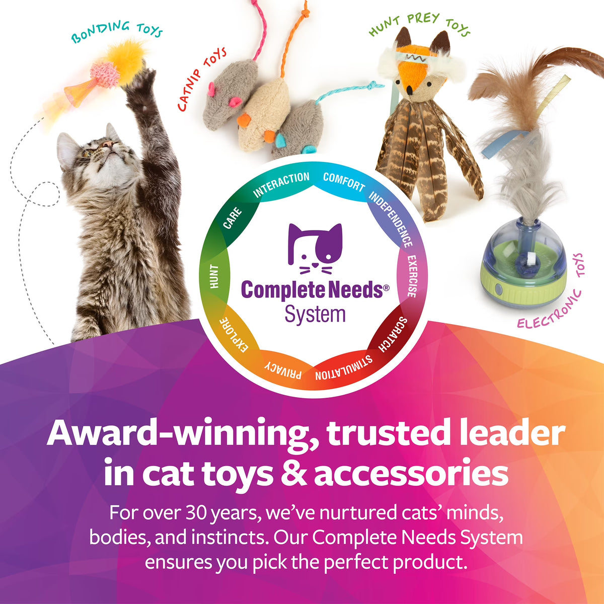 Superscratcher+ Stacker Catnip-Infused Cardboard Corrugate Cat Scratcher Lounger