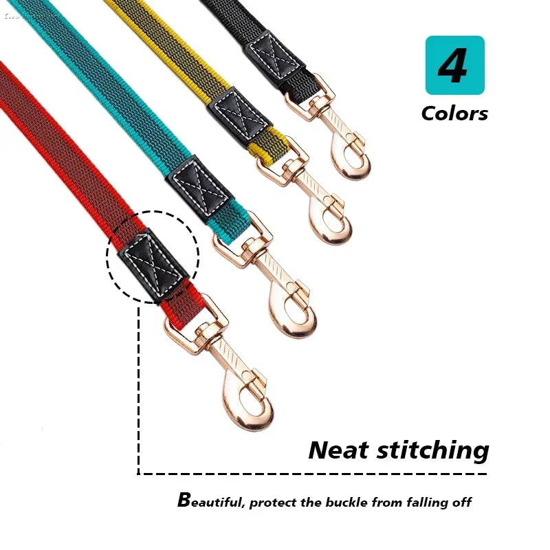 Long Dog Leash 1.5M/2M/3M/5M Big Large Pet Training Lead Rope Non Slip Walking Strap Durable Leashes Accessories Correa Perro
