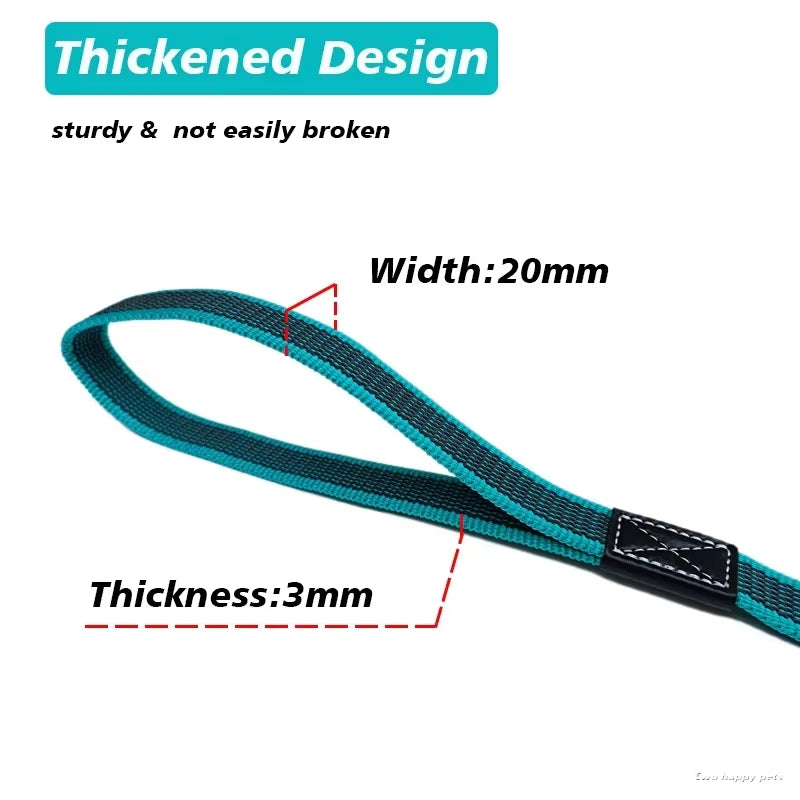 Long Dog Leash 1.5M/2M/3M/5M Big Large Pet Training Lead Rope Non Slip Walking Strap Durable Leashes Accessories Correa Perro